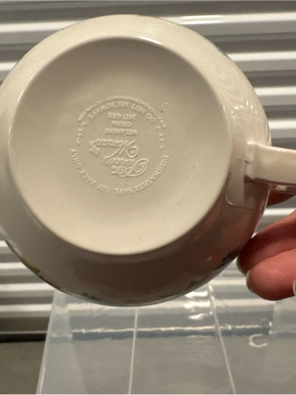 The Pioneer Woman Floral melamine half inch to 2 inch measuring cup with spout